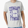 Sunday Funday Football T-Shirt - Unique Graphic for Adults - T-Shirt, Sweatshirt, Hoodie