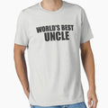 Worlds Best Uncle T-Shirt - Unique Graphic for Adults - T-Shirt, Sweatshirt, Hoodie