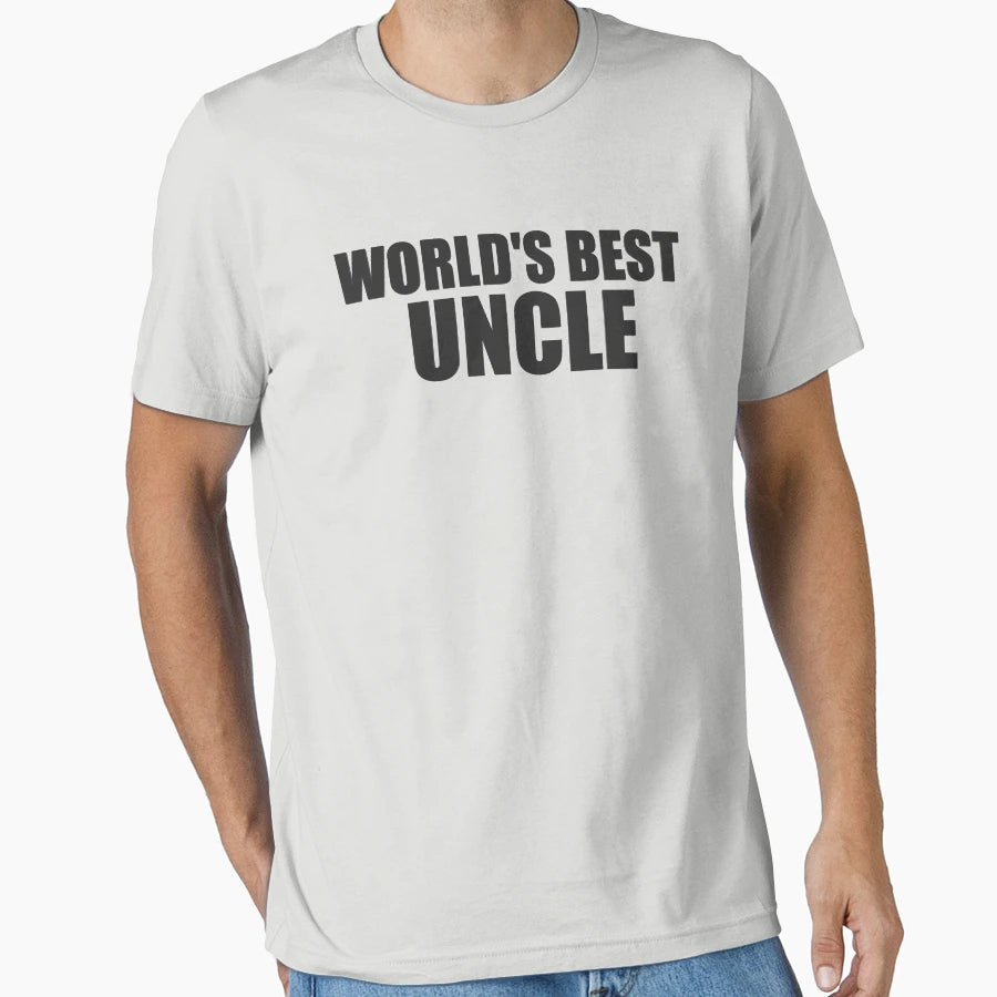 Worlds Best Uncle T-Shirt - Unique Graphic for Adults - T-Shirt, Sweatshirt, Hoodie