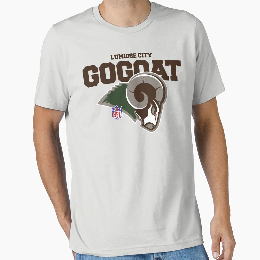 Lumiose City Gogoat T-Shirt - Graphic Print for Adults - T-Shirt, Sweatshirt, Hoodie