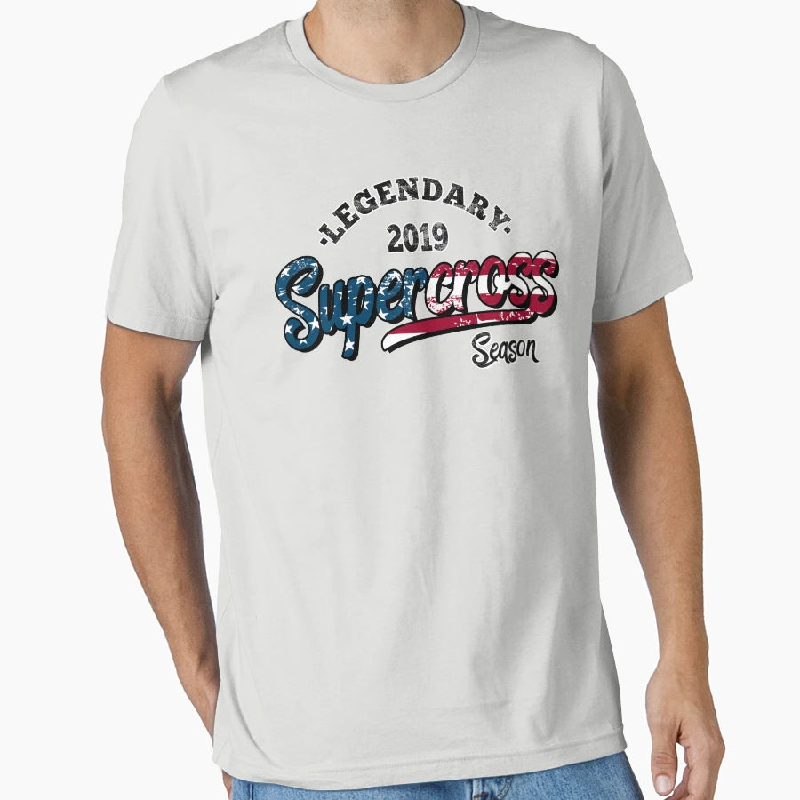 Supercross Season 2019 T-Shirt - Novelty Apparel for Adults - T-Shirt, Sweatshirt, Hoodie