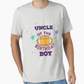 Uncle American Football Birthday T-Shirt - Minimalist Print for Adults - T-Shirt, Sweatshirt, Hoodie