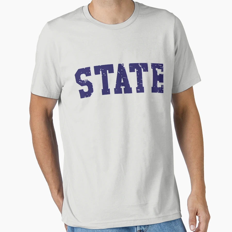 State Distress T-Shirt - Trendy Graphic for Adults - T-Shirt, Sweatshirt, Hoodie
