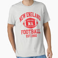 New England Football Massachusetts T-Shirt - Minimalist Print Men Women - T-Shirt, Sweatshirt, Hoodie
