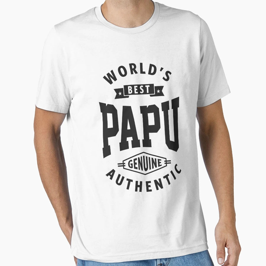Worlds Best Papu T-Shirt - Novelty Apparel Men Women - T-Shirt, Sweatshirt, Hoodie