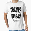 Mens Grampa Shark Funny Birthday Gifts T-Shirt - Trendy Graphic Men Women - T-Shirt, Sweatshirt, Hoodie