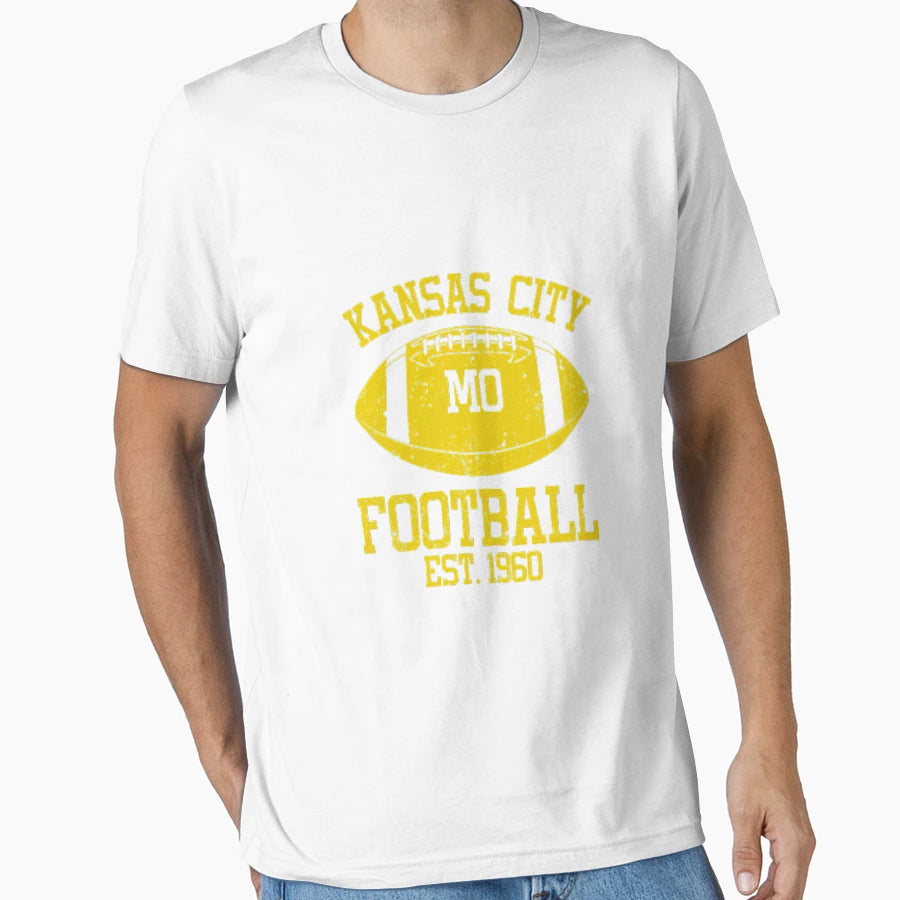 Football Kansas City T-Shirt - Graphic Print for Adults - T-Shirt, Sweatshirt, Hoodie