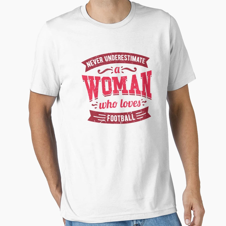 Never Underestimate Who Loves T-Shirt - Minimalist Print Men Women - T-Shirt, Sweatshirt, Hoodie
