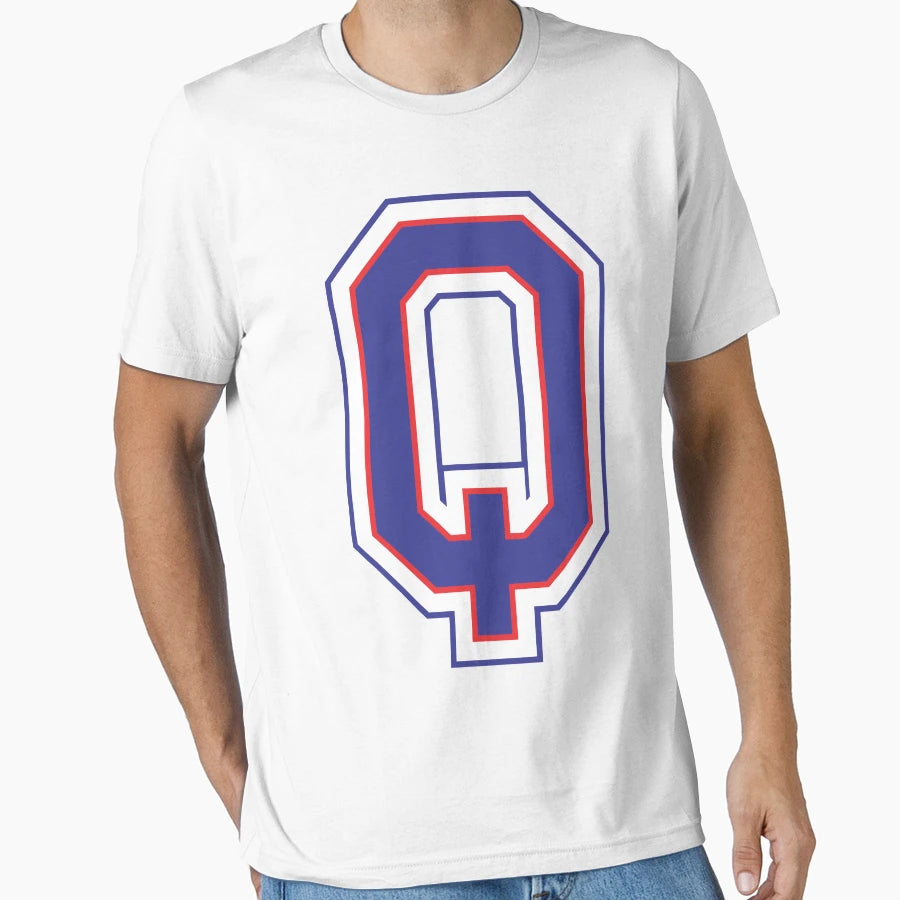 Alphabet Q T-Shirt - Minimalist Print Men Women - T-Shirt, Sweatshirt, Hoodie
