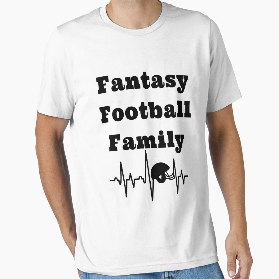 Fantasy Football Family Fun Football T-Shirt - Aesthetic Graphic Men Women - T-Shirt, Sweatshirt, Hoodie