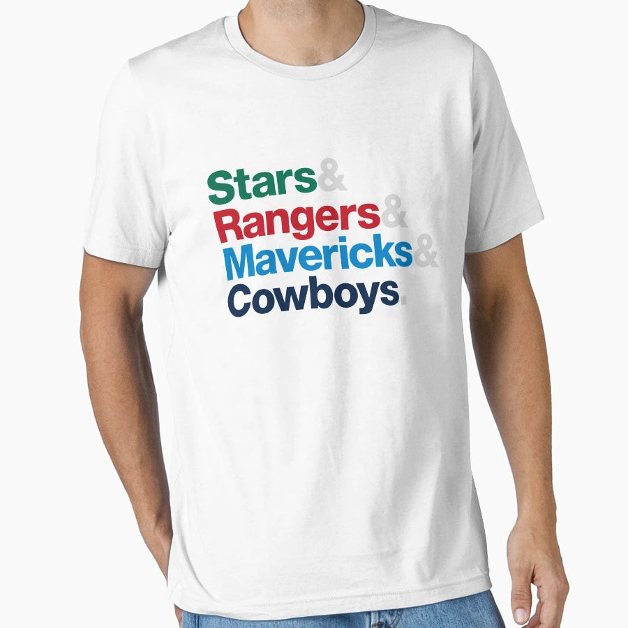Dallas Sports Teams T-Shirt - Novelty Apparel Unisex - T-Shirt, Sweatshirt, Hoodie