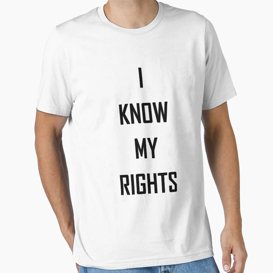 Kaepernick I Know My Rights T-Shirt - Trendy Graphic Men Women - T-Shirt, Sweatshirt, Hoodie