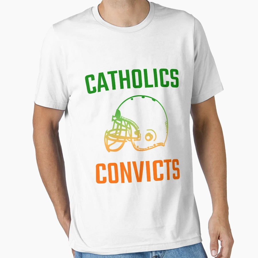 Catholics Vs Convicts 2017 T-Shirt - Streetwear Style for Adults - T-Shirt, Sweatshirt, Hoodie
