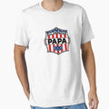 Patriotic American Fathers Day T-Shirt - Minimalist Print Men Women - T-Shirt, Sweatshirt, Hoodie