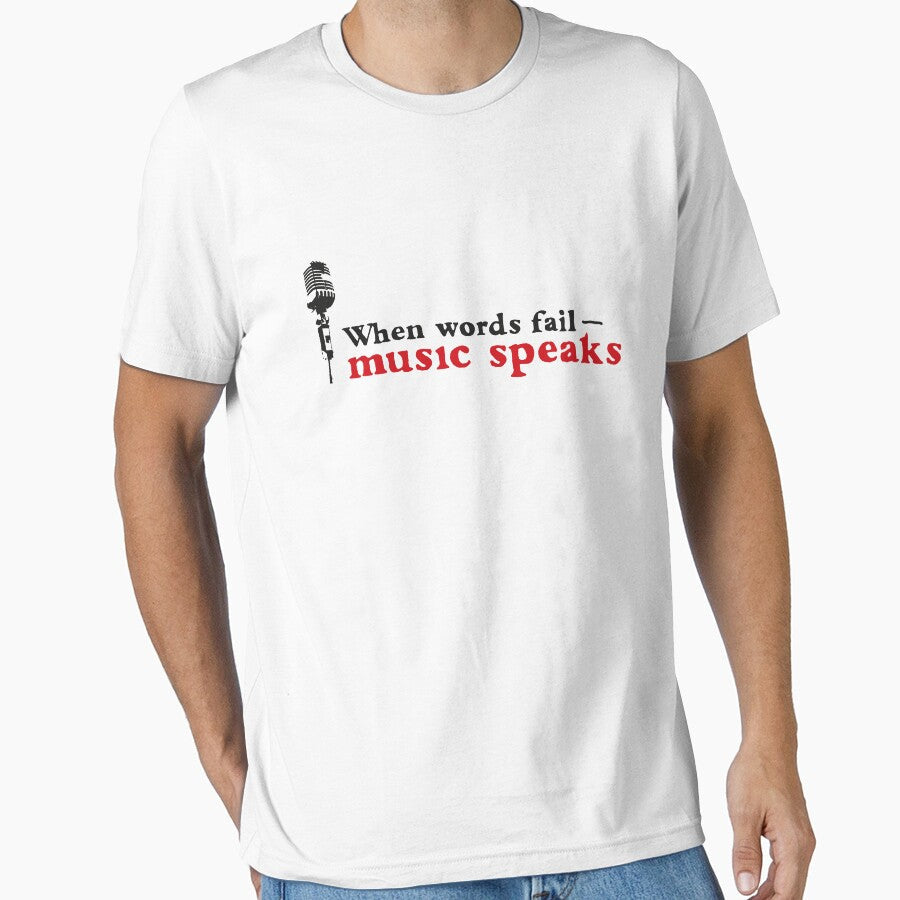 When words fail music speaks! by nektarinchen - Adult & Kids T-Shirts, Sweatshirts & Hoodies apparel design preview 1
