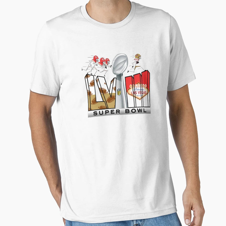 Super Bowl 2024 T-Shirt - Aesthetic Graphic for Adults - T-Shirt, Sweatshirt, Hoodie
