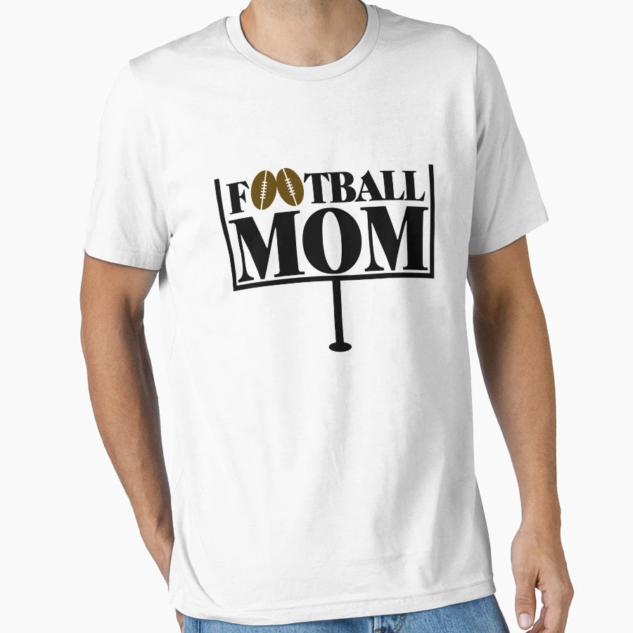 Football Mom Goal Post T-Shirt - Unique Graphic for Adults - T-Shirt, Sweatshirt, Hoodie