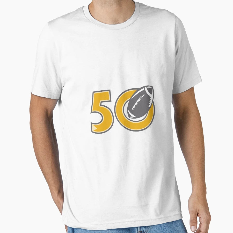 50 Pro Football Championship Ball T-Shirt - Fun Novelty Design Men Women - T-Shirt, Sweatshirt, Hoodie