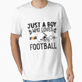 Just Who Loves Football T-Shirt - Trendy Graphic for Adults - T-Shirt, Sweatshirt, Hoodie