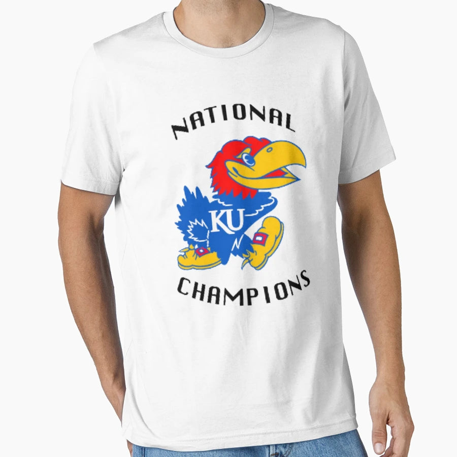 Copy Ku National Championship T-Shirt - Minimalist Print for Adults - T-Shirt, Sweatshirt, Hoodie