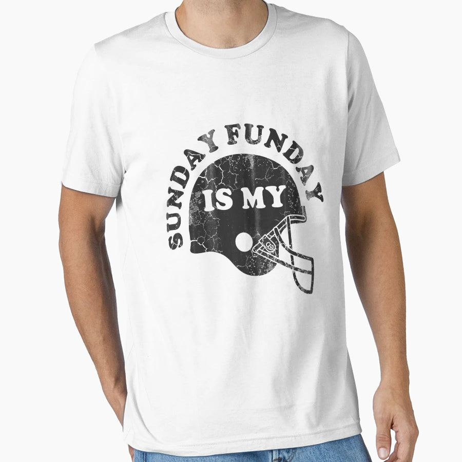 Sunday Is My Funday T-Shirt - Aesthetic Graphic for Adults - T-Shirt, Sweatshirt, Hoodie