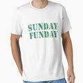 Sunday Funday Football T-Shirt - Aesthetic Graphic for Adults - T-Shirt, Sweatshirt, Hoodie