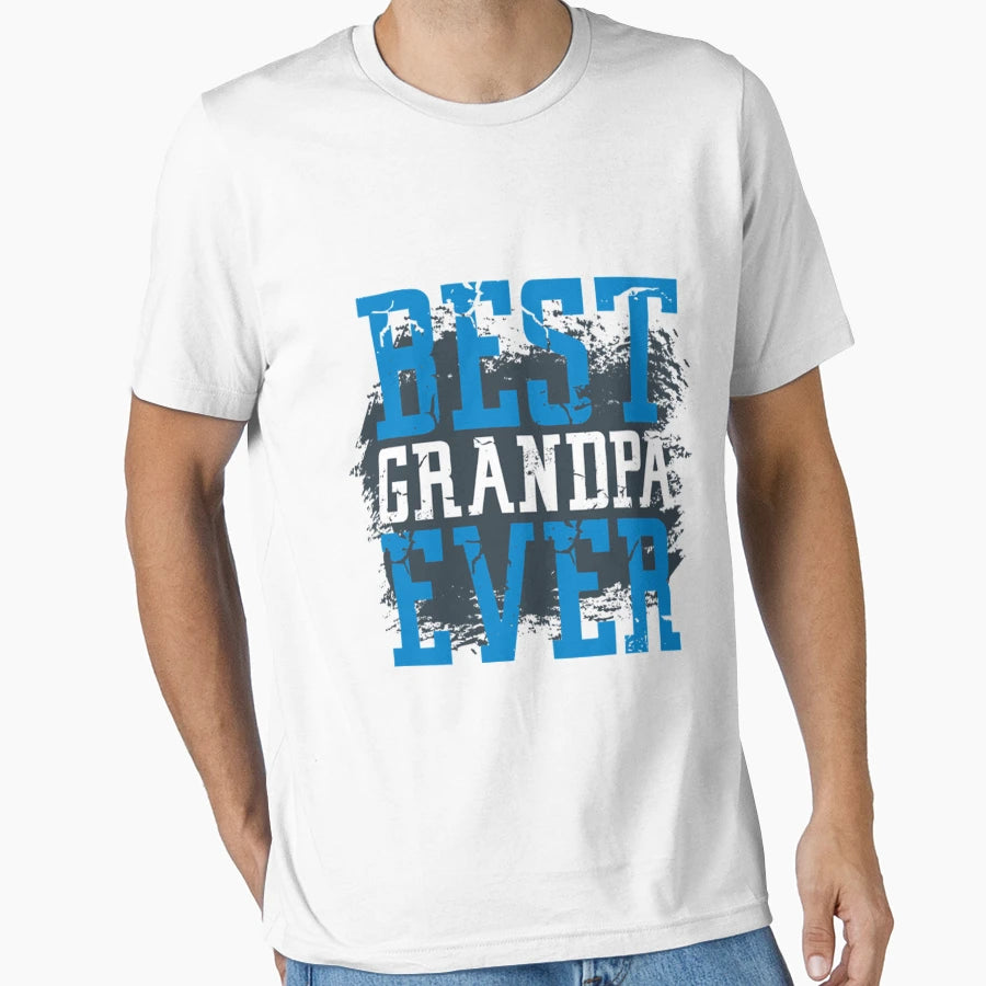Best Grandpa Ever Casual T-Shirt - Trendy Graphic Men Women - T-Shirt, Sweatshirt, Hoodie