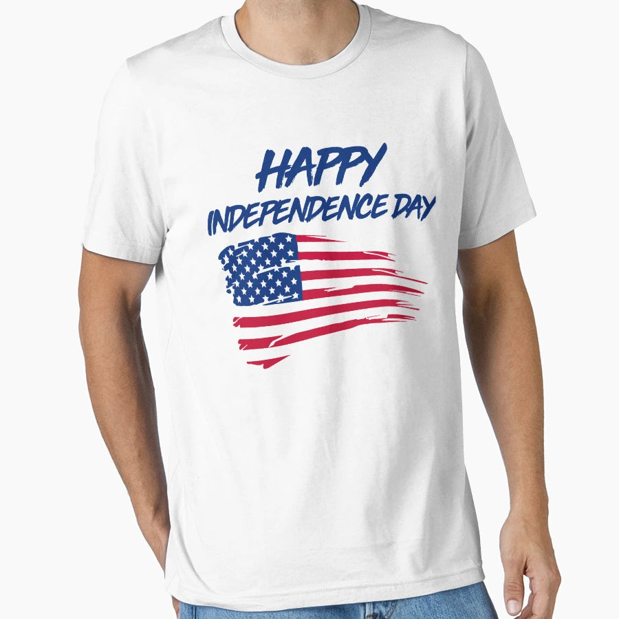 Happy Independence Day Patriotic Stand T-Shirt - Streetwear Style Unisex - T-Shirt, Sweatshirt, Hoodie