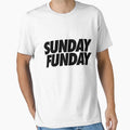 Sunday Funday T-Shirt - Minimalist Print for Adults - T-Shirt, Sweatshirt, Hoodie