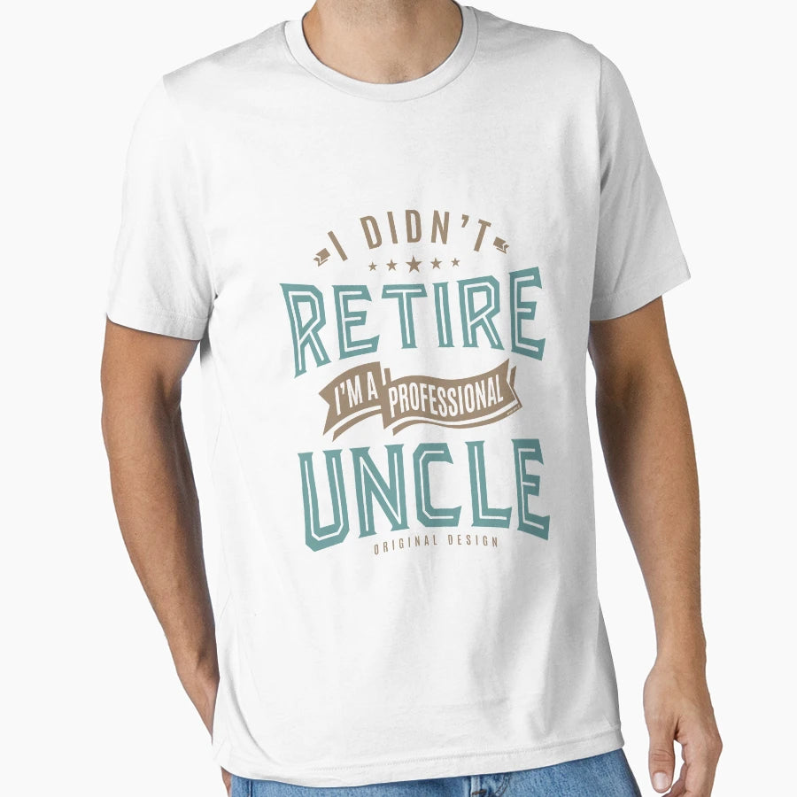 Professional Uncle T-Shirt - Custom Art Print Unisex - T-Shirt, Sweatshirt, Hoodie