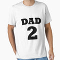 Dad 1 Children Funny Father Day T-Shirt - Fun Novelty Design for Adults - T-Shirt, Sweatshirt, Hoodie