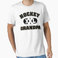 Hockey Grandpa T-Shirt - Aesthetic Graphic Unisex - T-Shirt, Sweatshirt, Hoodie