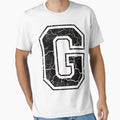 G Letter T-Shirt - Custom Art Print for Adults - T-Shirt, Sweatshirt, Hoodie