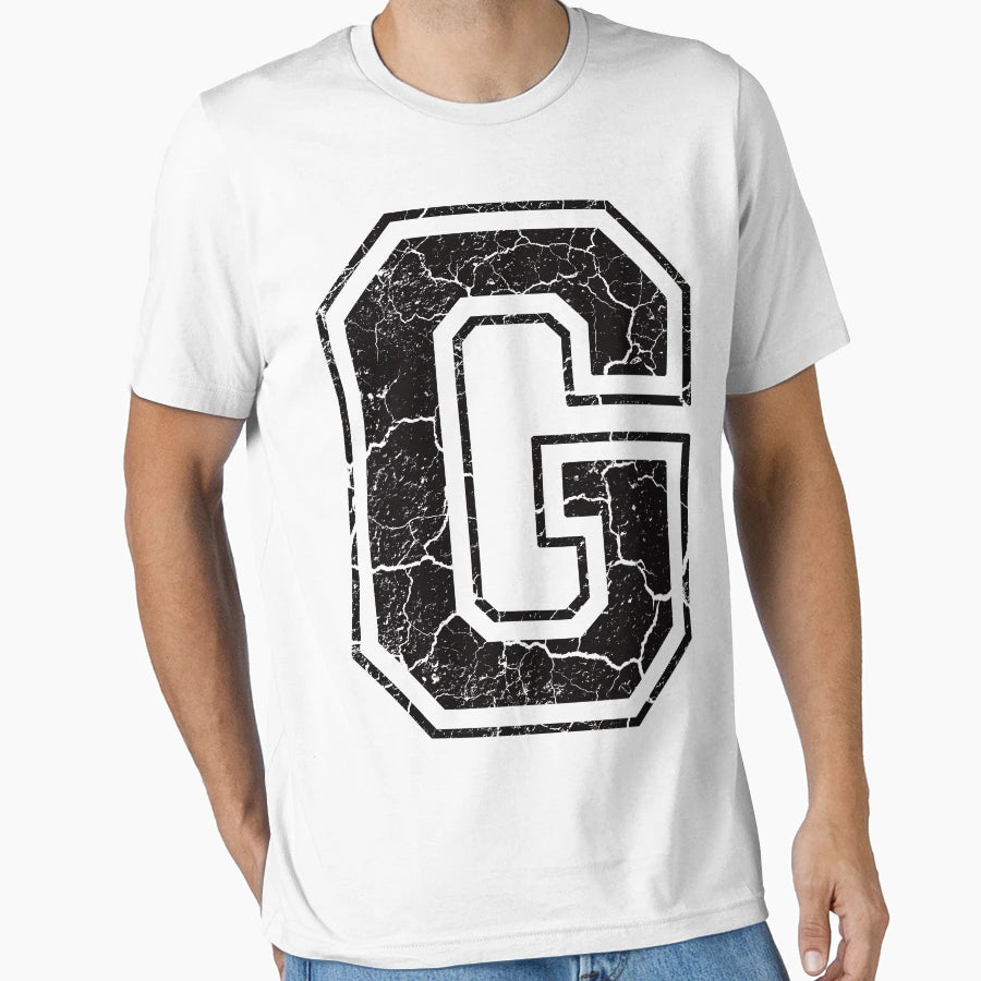 G Letter T-Shirt - Custom Art Print for Adults - T-Shirt, Sweatshirt, Hoodie