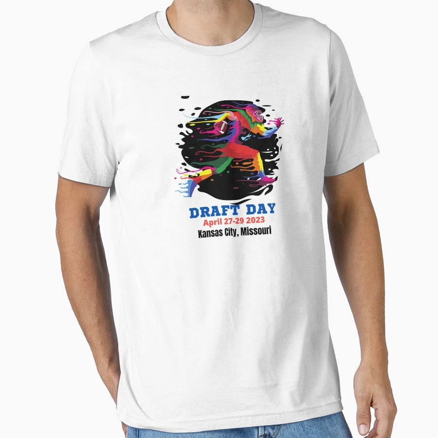 Draft Day Football 2023 T-Shirt - Streetwear Style Unisex - T-Shirt, Sweatshirt, Hoodie