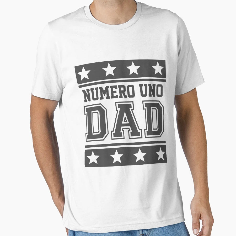 Numero Uno Dad T-Shirt - Novelty Apparel Men Women - T-Shirt, Sweatshirt, Hoodie