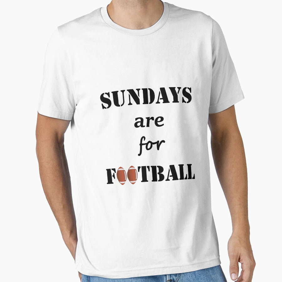 Match Football Superbowl Sunday Beer T-Shirt - Minimalist Print Men Women - T-Shirt, Sweatshirt, Hoodie