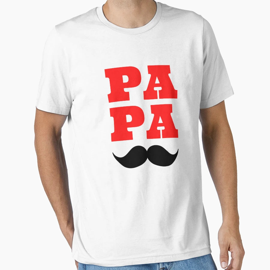 Papa Super Dad T-Shirt - Novelty Apparel Men Women - T-Shirt, Sweatshirt, Hoodie