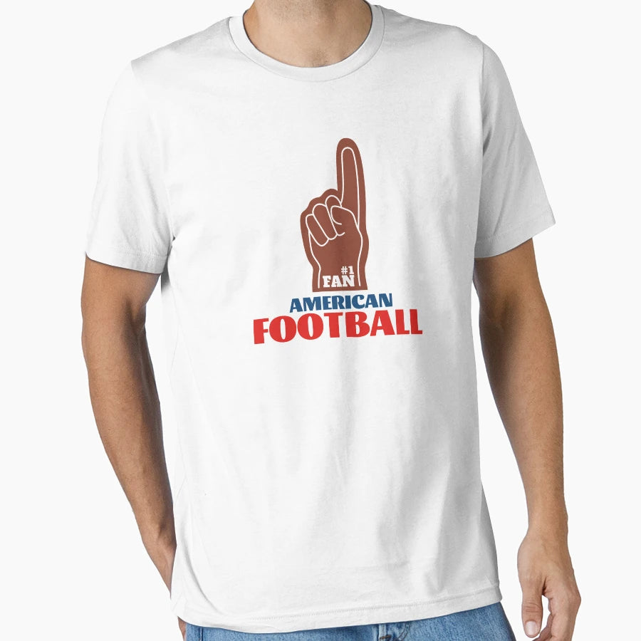 American Football T-Shirt - Minimalist Print Men Women - T-Shirt, Sweatshirt, Hoodie