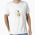 Football World Cup Korea Badge T-Shirt - Custom Art Print for Adults - T-Shirt, Sweatshirt, Hoodie