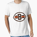 Cleveland Browns Icon T-Shirt - Minimalist Print Men Women - T-Shirt, Sweatshirt, Hoodie