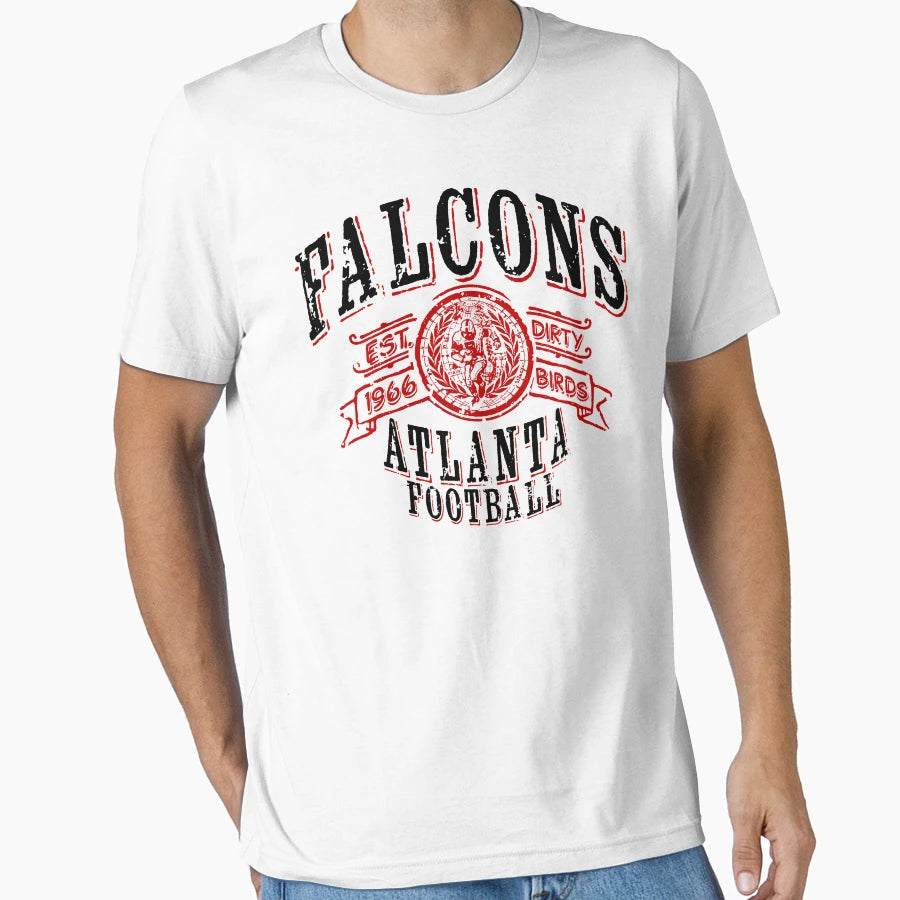 Falcons Football T-Shirt - Graphic Print Unisex - T-Shirt, Sweatshirt, Hoodie