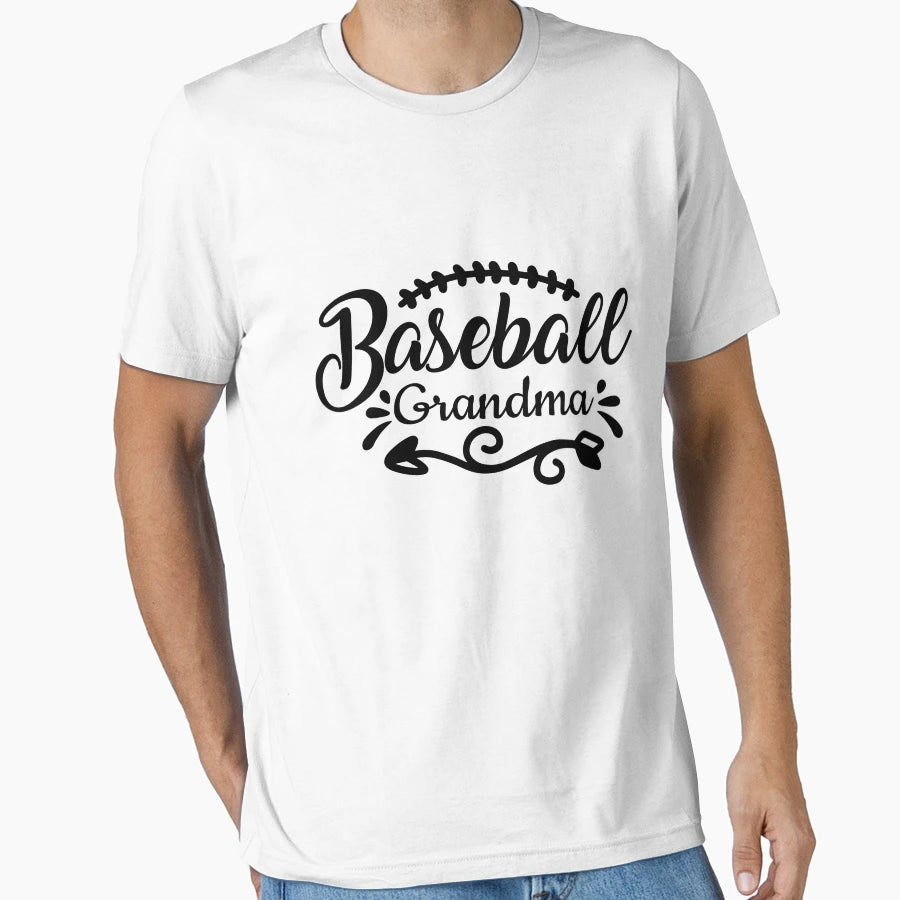 Baseball Grandma T-Shirt - Casual Everyday Wear Men Women - T-Shirt, Sweatshirt, Hoodie