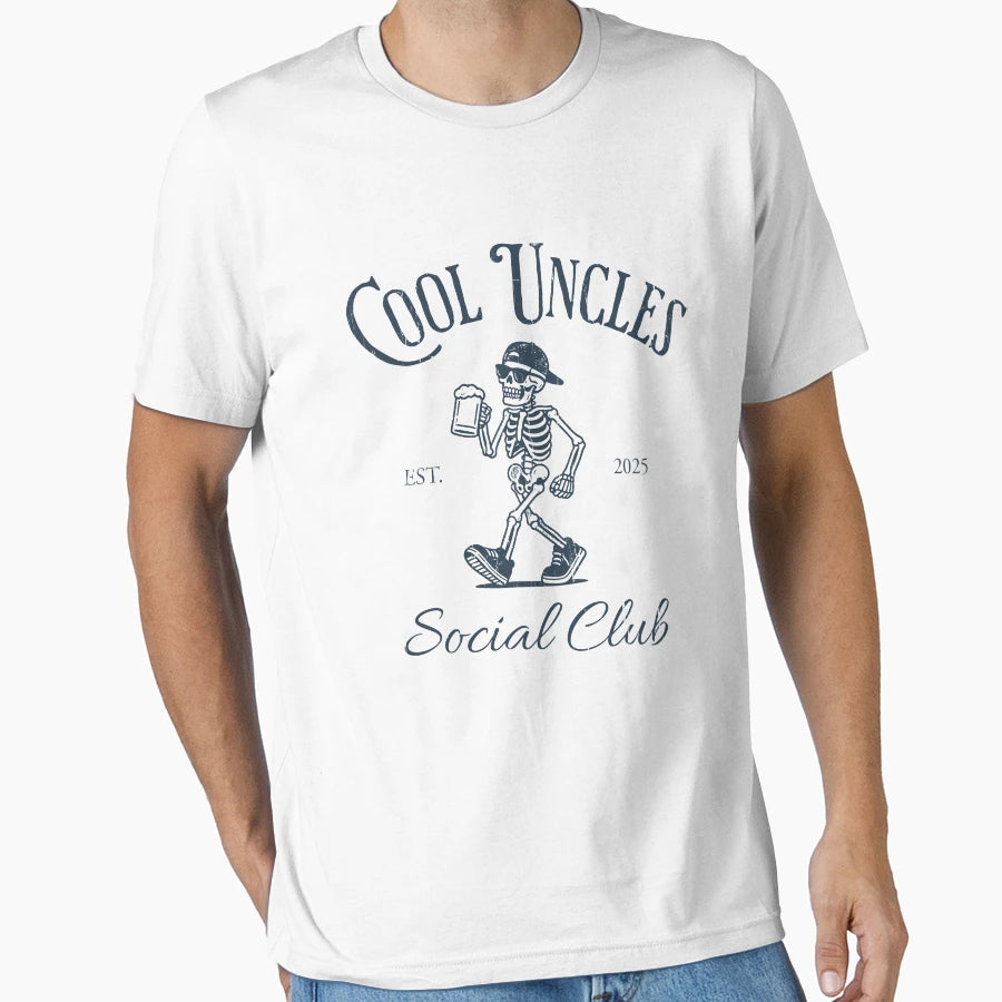 Uncles Social Club T-Shirt - Aesthetic Graphic for Adults - T-Shirt, Sweatshirt, Hoodie