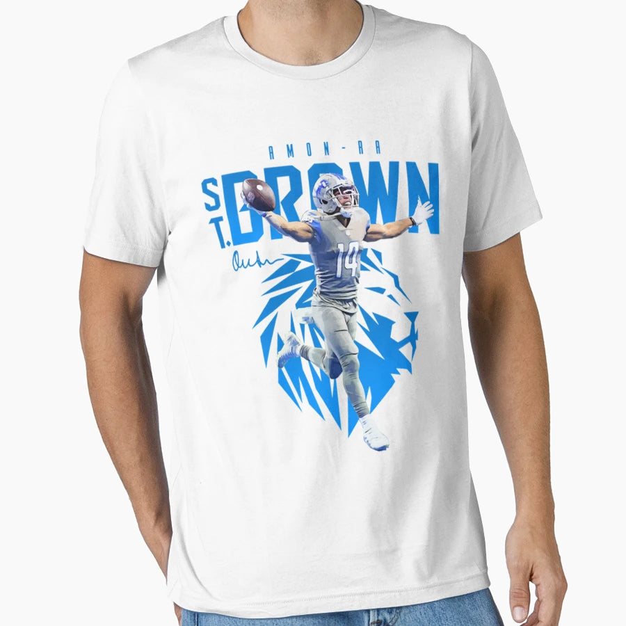Amon Sport Ra St Brown 1 T-Shirt - Trendy Graphic Men Women - T-Shirt, Sweatshirt, Hoodie