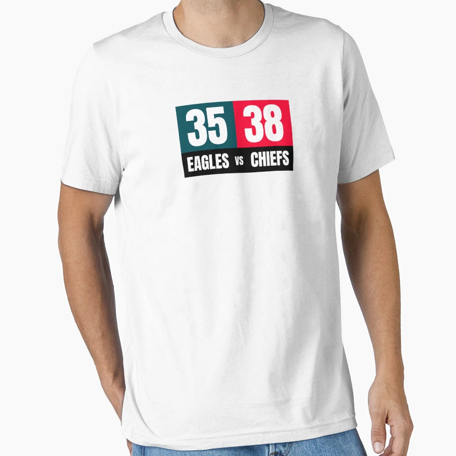 Super Bowl 57 Scoreboard T-Shirt - Graphic Print for Adults - T-Shirt, Sweatshirt, Hoodie