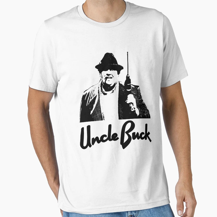 Black John Candy Uncle Bucks Art Gift T-Shirt - Unique Graphic Men Women - T-Shirt, Sweatshirt, Hoodie