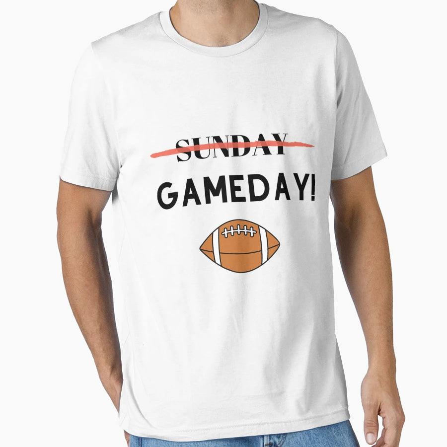 Its Gameday Football Time T-Shirt - Aesthetic Graphic for Adults - T-Shirt, Sweatshirt, Hoodie