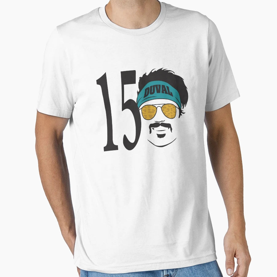 15 Duval Gardner Minshew Mustache T-Shirt - Casual Everyday Wear Men Women - T-Shirt, Sweatshirt, Hoodie