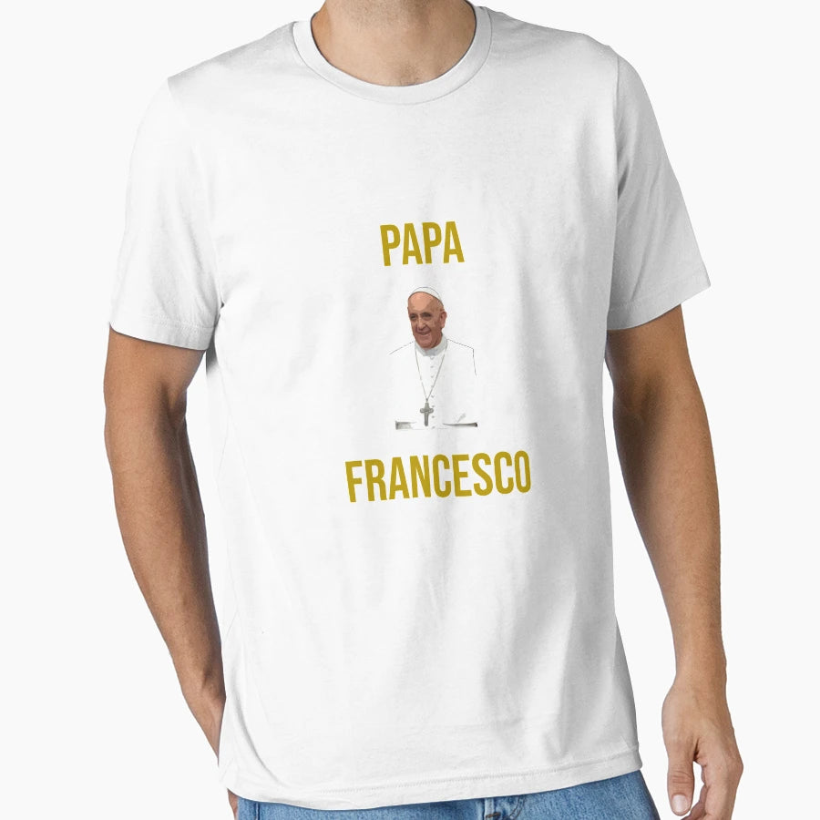 Papa Francesco Ale T-Shirt - Novelty Apparel for Adults - T-Shirt, Sweatshirt, Hoodie